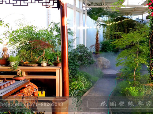 杭州西溪花市阳光房景观绿化设计｜私家小庭院景观设计